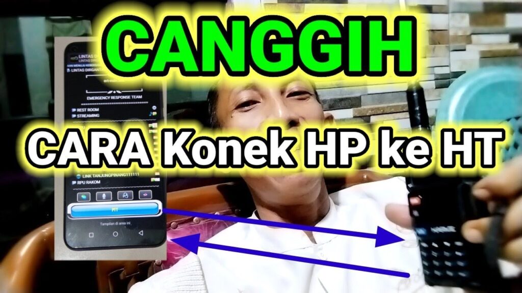 Menghubungkan Android dengan HT